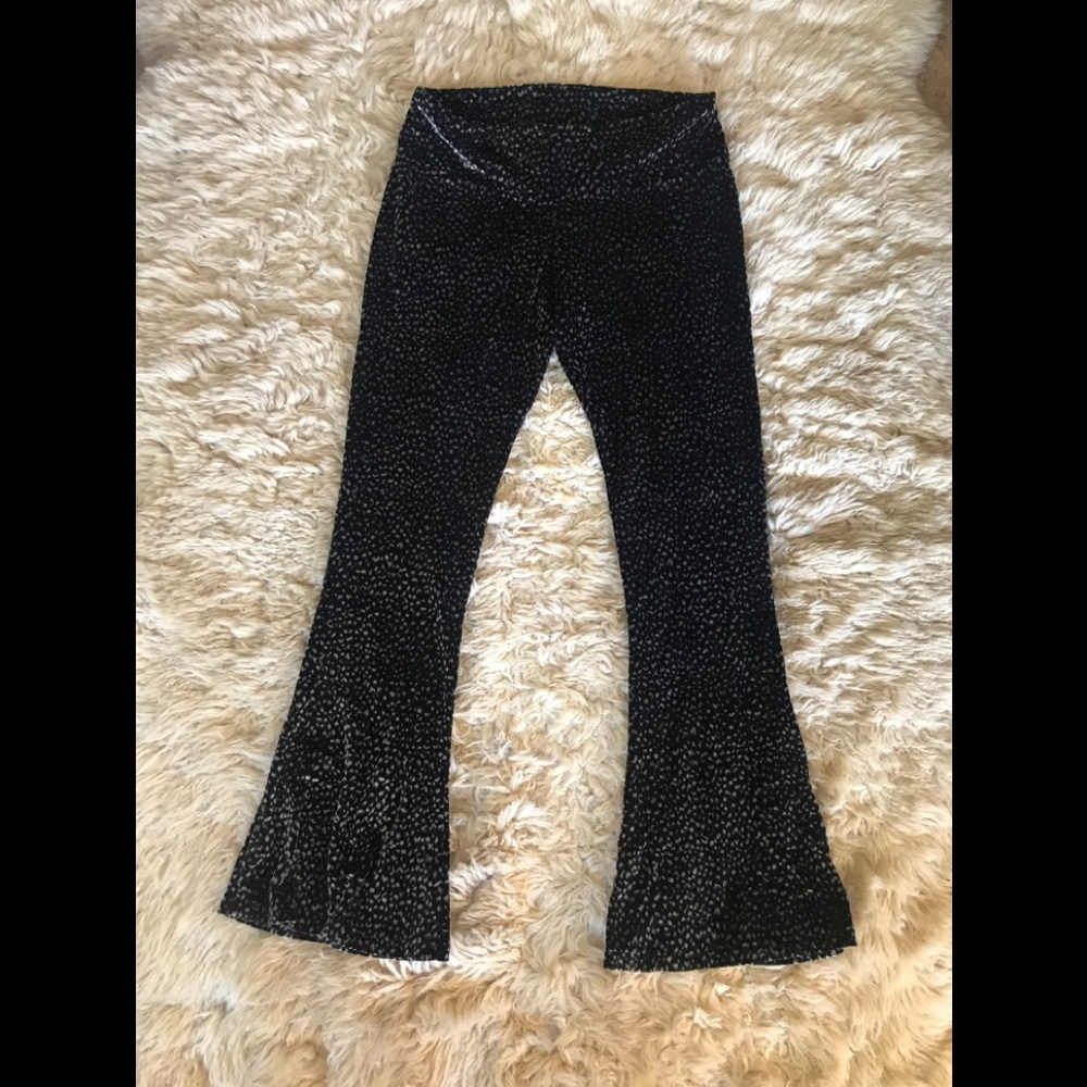 Rare Warrior Within Velvet Animal Print Slim Bells